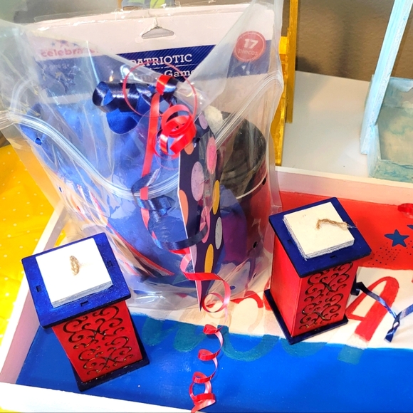 🧨Hot Deal🧨🎉 🎆Hand Crafted 4th July Party Decor Bundle🎇 - Picture 8 of 10